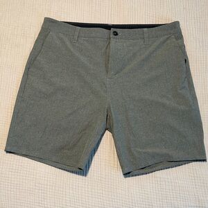 Vuori Men's grey Flat Front Shorts